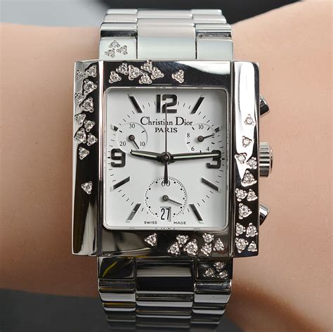 dior watches for men|christian dior riva diamond watch.